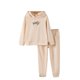 thumbnail image 1 of Gibobby Conjunto de pantalones para niños Ropa de bebé para niño pequeño, conjunto de conjunto de pantalones para correr, chándal de otoño e invierno(Caqui,6-7 Años), 1 of 5