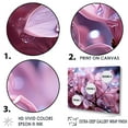 thumbnail image 3 of Designart "Radiance Of Crystal Lilacs" Lilacs Wall Decor, 3 of 7