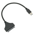 thumbnail image 3 of External  To USB Cable, USB 3.0 To  III Hard Driver Adapter Suitable For 2.5 Inch HDD And SSD Supports Up To 2TB Capacity, UASP 6Gbps High Speed, 3 of 8