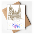 thumbnail image 1 of St.Paul's Cathedral England London Welcome Back Greeting Cards Envelopes Blank, 1 of 3
