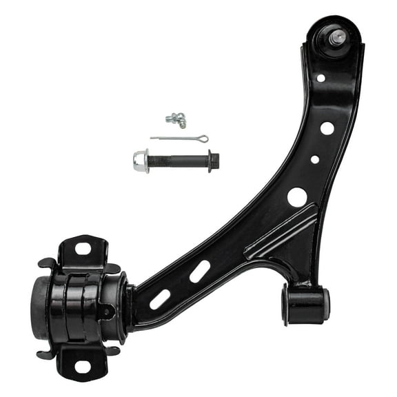 Detroit Axle - Front Left Lower Control Arm w/Ball Joint for Ford Mustang 2005 2006 2007 2008 2009 2010, Lower Left Control Arm with Ball Joint Assembly Replacement