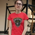 thumbnail image 3 of Tee Hunt Special Forces De Oppresso Liber T-Shirt US Military Green Berets Women's T-Shirt Tee, Red, XX-Large, 3 of 5