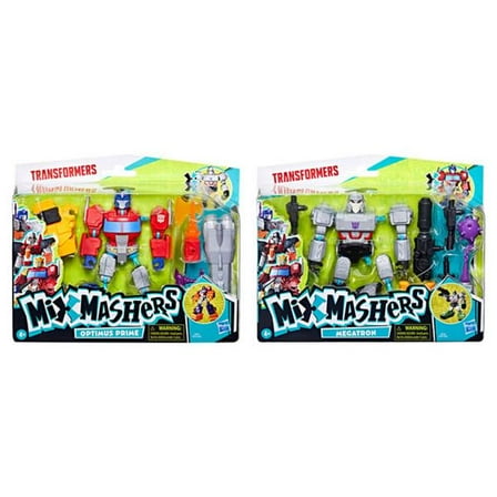 Hasbro HSBF9731 Mixmashers Transformers Deluxe Assortment Toys - 6 Piece