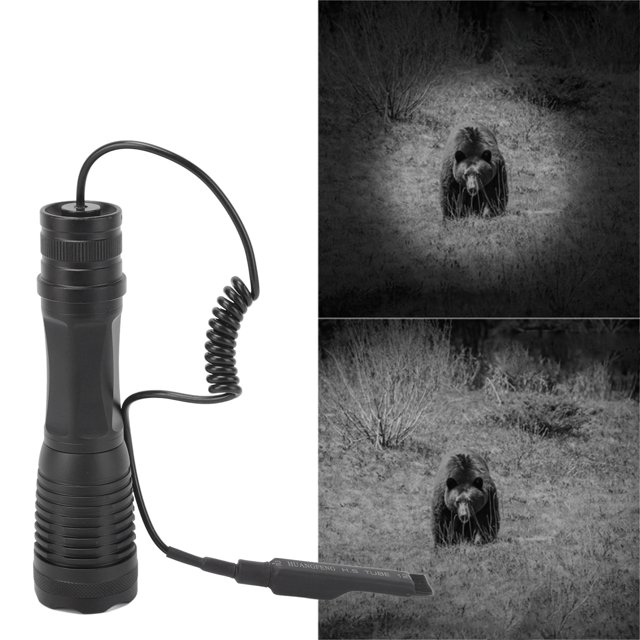 Linterna IR, Lámpara IR Portátil De Conservación De Energía Con Batería Impermeable Para Caza Al Aire Libre