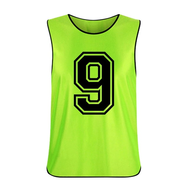 Youmylove Mode Débardeurs Garçons Sans Manches Numéro 9 Imprimé Col Rond Course Sport Décontracté Haut Vêtements Athlétiques Doux Tee Graphique Taille Unique (3-9 Ans)