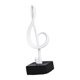 thumbnail image 3 of de Nota de Música Nórdica, Estatua Artesanal, Símbolo Musical, Escultura Decorativa para Escritorio, Hogar, Decoración de Armario de TV Colecci Blanco BLESIY nota estatua, 3 of 8