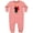 Mauve, variant on Inktastic Fireman 1st Birthday Baby Fleece Romper