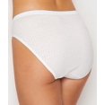 thumbnail image 2 of Hanes Ultimate Comfort Cotton Women's Hi-Cut Panties 5-Pack, 2 of 2