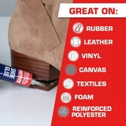Loctite Shoe Glue, Pack of 1, Clear 0.6 fl oz Tube