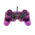 thumbnail image 1 of Transparent Purple Controller for Playstation PS1 PS2 by Mars Devices, 1 of 2