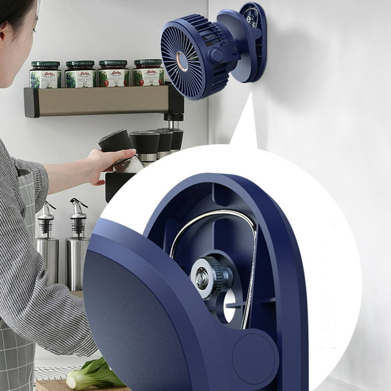 JISULIFE Clip Fan Life1 Portable Stroller Fans USB Rechargeable With 4000mah Battery I1903543375