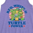thumbnail image 2 of Teenage Mutant Ninja Turtles - Red White Turtle Power - Toddler & Youth Girls A-line Dress, 2 of 4