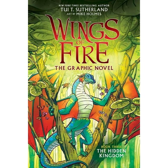 Pre-Owned Wings of Fire: The Hidden Kingdom: A Graphic Novel (Wings of Fire Graphic Novel #3): Volume 3 (Hardcover) 1338344064 9781338344066