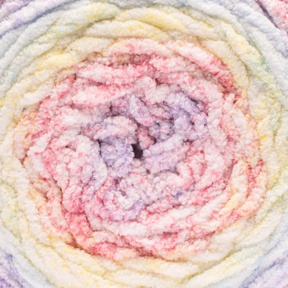 Bernat Blanket Ethereal Stripes, Springtime, 10.5oz(300g), Super Bulky , Polyester