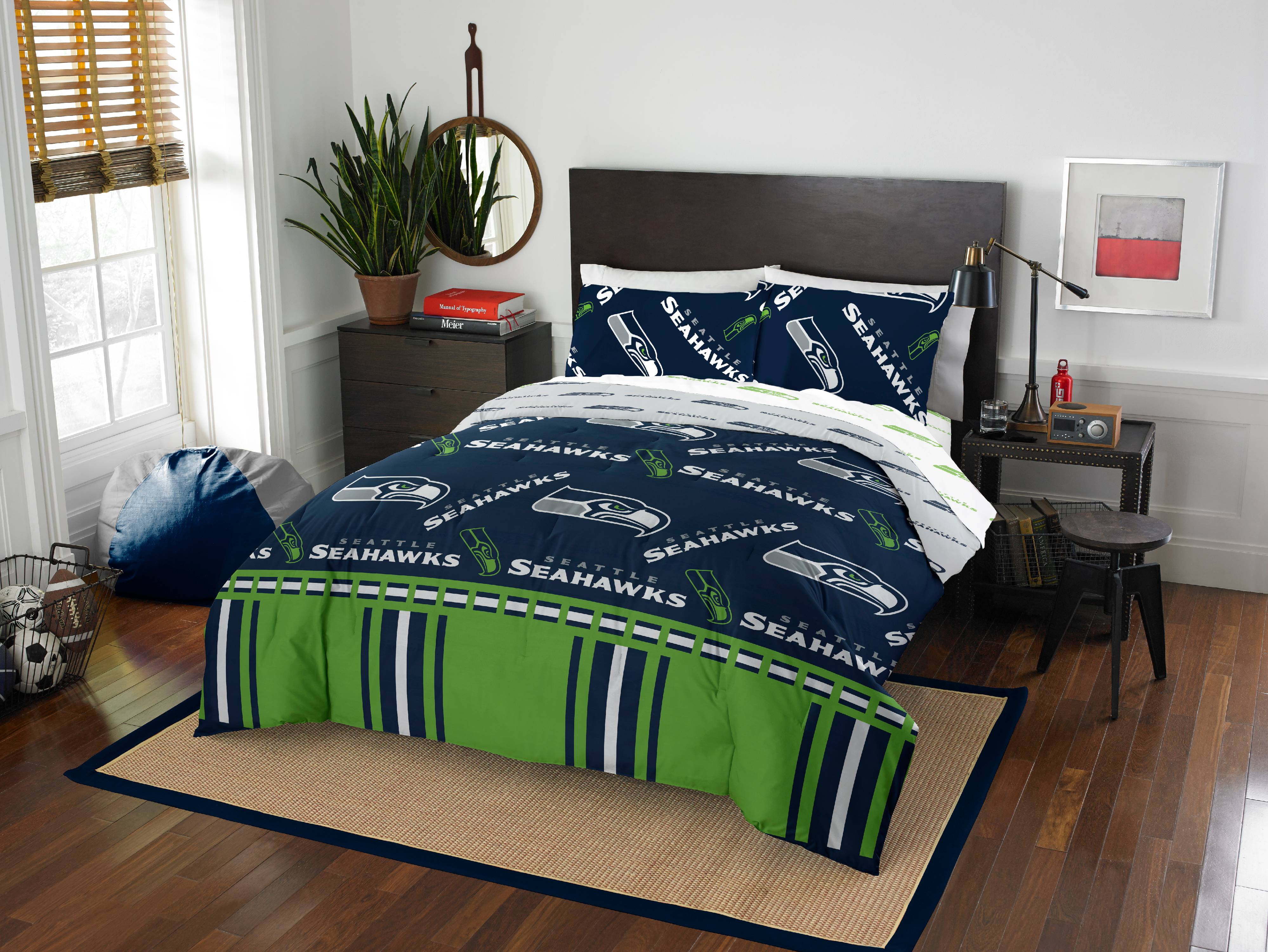 Nfl Seattle Seahawks Bed In Bag Set Walmart Com