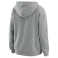 thumbnail image 4 of Women's WEAR by Erin Andrews Gray Houston Astros Waffle-Knit Long-Sleeve Hoodie & Lounge Pant Set, 4 of 6