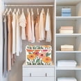 thumbnail image 4 of Yayeee Collapsible Cube Storage Bin with Lid Fabric Closet Decorative Basket with Handles, Hand Drawn Floral, 4 of 7