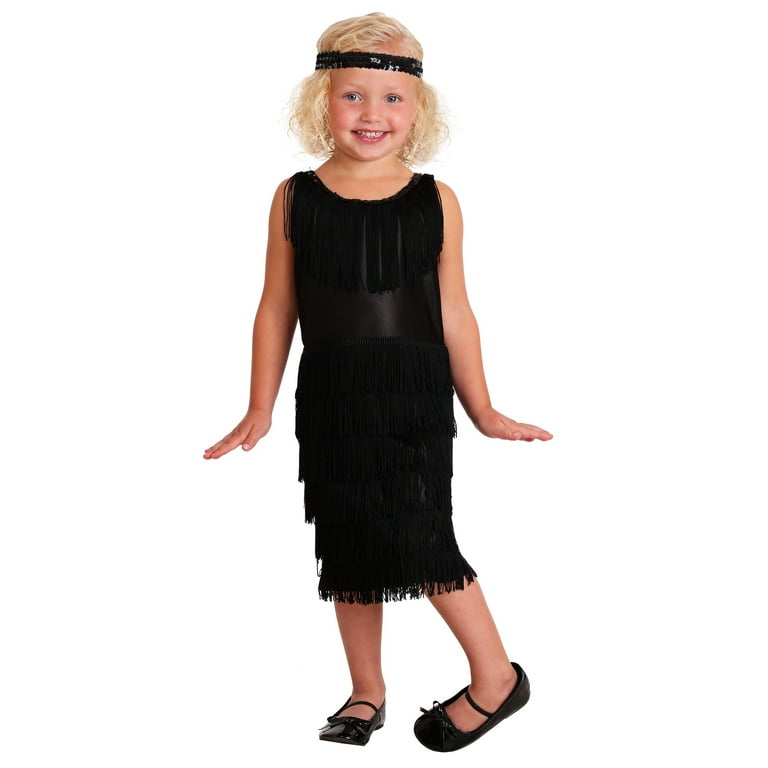 Black flapper 2025 dress costume