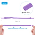 thumbnail image 2 of Unique Bargains Sangles de Lunettes Réglables Sans Queue, Violet Foncé 4 Pcs, 2 of 6