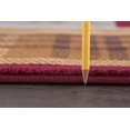 thumbnail image 4 of Novelty Area Rug (7'10'' Round) Lodge Brown, Beige Indoor Round Easy to Clean, 4 of 6