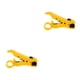 thumbnail image 4 of Kenally Cable de alambre pelador de cortador universal para herramienta de pelado coaxial UTP/STP RG59/6/7/11 de alambre plano o Amarillo 2piezas Kenally CBP033679, 4 of 5