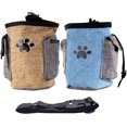 thumbnail image 1 of Bolsa impermeable para perros, bolsa portátil para golosinas, bolsa de entrenamiento para perros, cinturón desmontable para uso interior y exterior, 2 uds. Rojo Verde Cocina, Decoración y Otros, 1 of 5