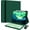 Teal, variant on Round Key Magnetic Detachable Keyboard Cover with Mouse & Apple Pencil Slot for iPad Air 13 M2/M3/M4 / iPad Pro 12.9", Slim Folio Case,Teal