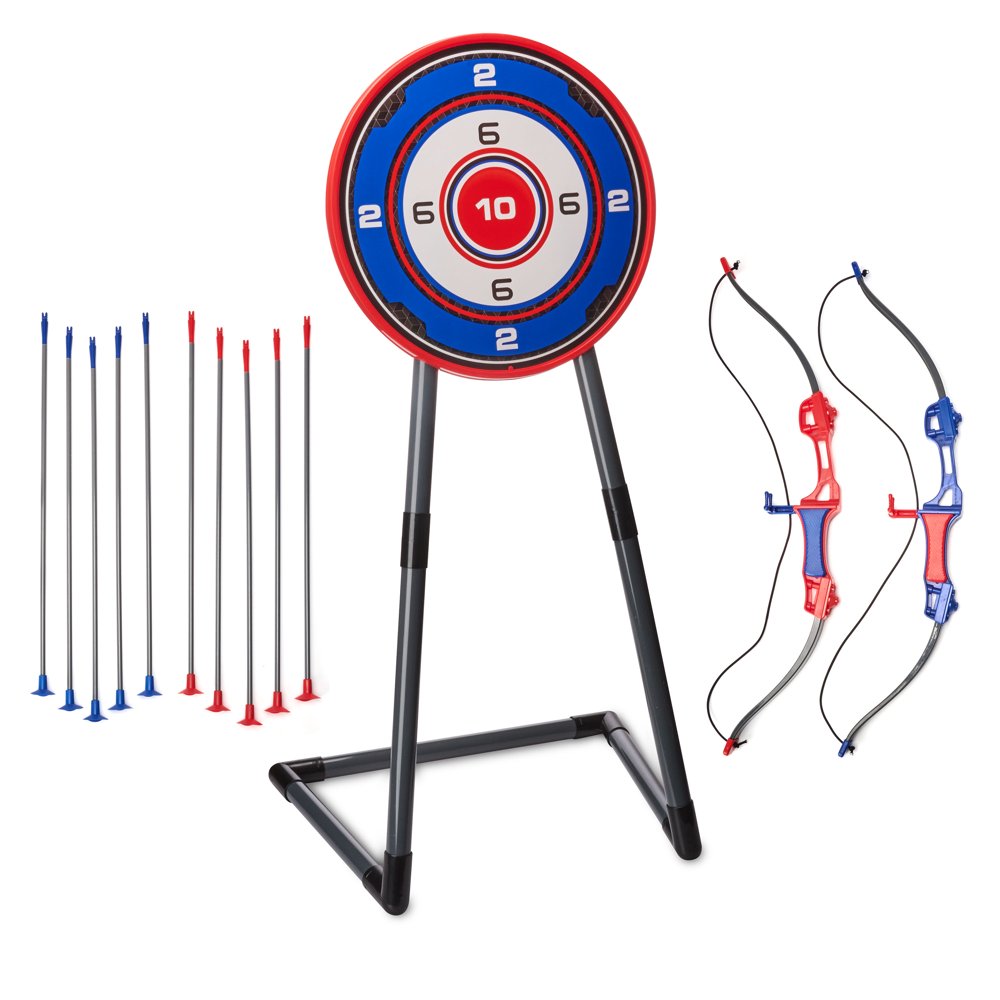 Play Day Archery Set, 13 Piece Set, Toy Sports Game, Children 6+