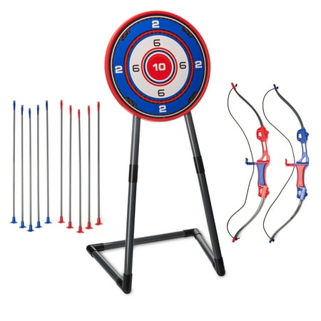 Play Day Outdoor Sports Archery Target Toy, 14 Piece Set, Children Ages 6+
