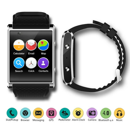 3G Android 5.1 SmartWatch by Indigi® - 1.54