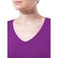 thumbnail image 6 of Athletic Works Women's Core Active Short Sleeve V-Neck T-Shirt, 6 of 7