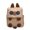 Khaki, variant on Cute Cartoon Cat Mini Backpack for Elementary and Middle School Students,Lightweight School Bookbag and Travel Daypack for Campus,Outings and Daily Carry,Black