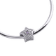 thumbnail image 2 of Charm para Pulsera LuckyLy, Dije de Estrella, Acero Inoxidable y Zirconia Cúbica, Modelo Twinkle plateado UNITALLA, 2 of 7