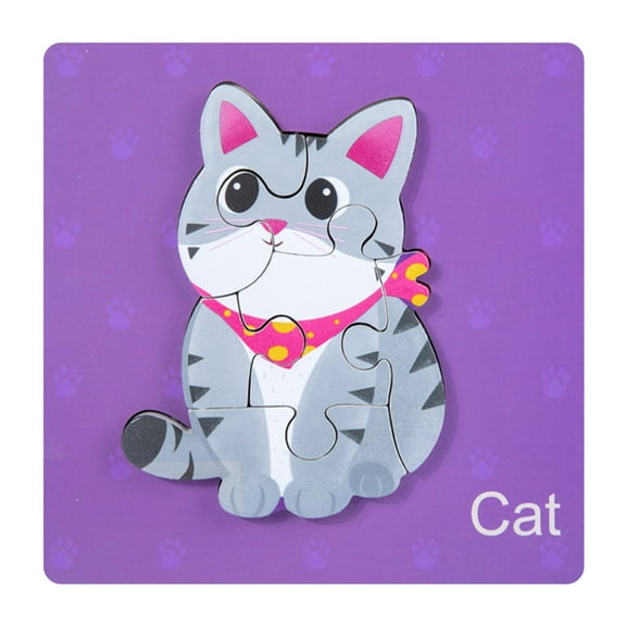 Black-Friday Deals 2021 Toys Deals Wooden Puzzles For Toddlers Animal Shape Montessori Toy Puzzles Gifts Thanksgiving Christmas Gifts for Kids