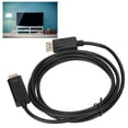 thumbnail image 1 of DisplayPort To HD Multimedia Interface Adapter, DisplayPort Adapter PVC 1.8m/5.9ft  for TV for PC 4K  TO HD Multimedia Interface,1080p  TO HD Multimedia Interface, 1 of 7