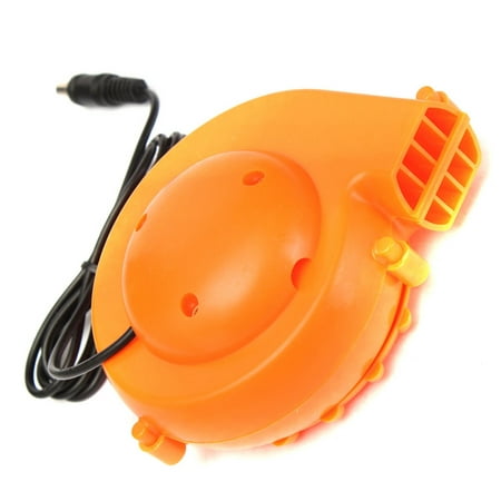 Orange Mini Fan Blower for Mascot Head Inflatable Costume 6V 4.8W Powered Portable Fans by Dry Battery