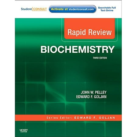 Rapid Review Biochemistry: With STUDENT CONSULT Online (Best Biochemistry Textbook For Medical Students)