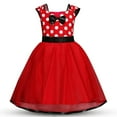 thumbnail image 1 of KAWELL Minnie Mouse Polka Dots Princess Pageant Girl's Fancy-Dress Costume, 12 Month, 1 of 3