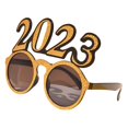 thumbnail image 4 of 2023 Funny Glasses New Year Photo Glasses for Celebrations Adults Children's Night Out Party Supplies Decorations Aureate, 4 of 8