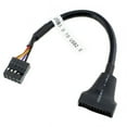 thumbnail image 2 of Xiwai Cable USB 2.0 9Pin Motherboard Housing Male to USB 3.0 20pin Header Device Female Cable, 2 of 6