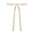 thumbnail image 2 of Off White Velvet Christmas Bows, Elegant Ivory Bows for Christmas Tree Ornaments, Wreaths, Gift Wrapping,Wedding Outdoor Indoor Decor, 2 of 6