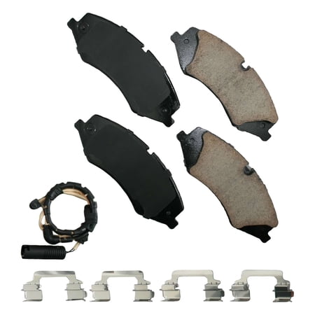Akebono EURO Ultra-Premium Brake Pad Set  Ceramic w/Shims
