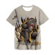 thumbnail image 1 of 2022 Summer Animal T-shirt Lion Boys Girls 3D Print Design T Shirts Sports Fashion Men Women Clothing Sweatshirt Kids Top Tees7T Gong Bohan LED, 1 of 2