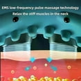 thumbnail image 2 of Portable EMS Neck Massager With Heat Low-Frequency Pulse Neck Cervical Spine Traction Relaxer Massage Pillow With Remote Control, 2 of 5