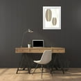 thumbnail image 3 of Vess, June Erica 19x24 White Modern Wood Framed Museum Art Print Titled - Implied Motif III, 3 of 4