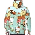 thumbnail image 6 of Lsque Sanrio Pattern Casual Men's Hoodie,Hooded Sweatshirt with Kangaroo Pocket,Pullover Hoodie-4X-Large, 6 of 8