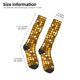 thumbnail image 2 of Fotbe Bright Shiny Golden Calcetas Divertidas Estampadas para Hombre y Mujer, Calcetas de Algodón hasta la Rodilla para Caminar, Correr, Enfermería y Embarazo, 2 of 6