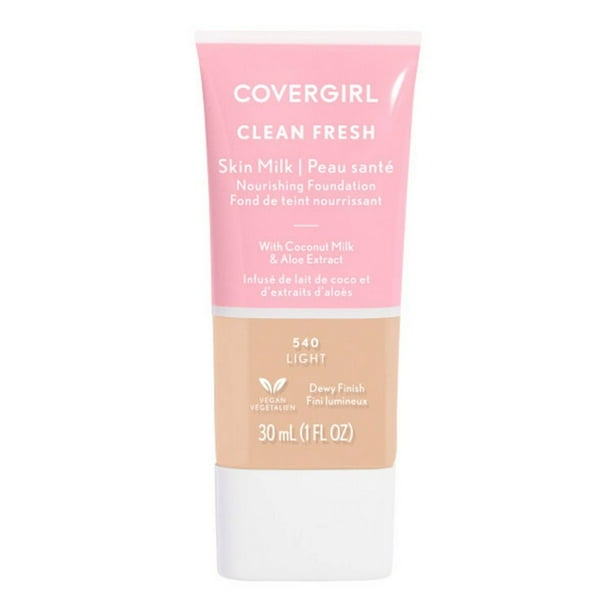 COVERGIRL Clean Fresh Skin Milk Foundation Dewy Finish, 1 Fluid Ounce