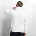thumbnail image 2 of The Fittest Survive Unisex boxing hoodie (White, M), 2 of 4