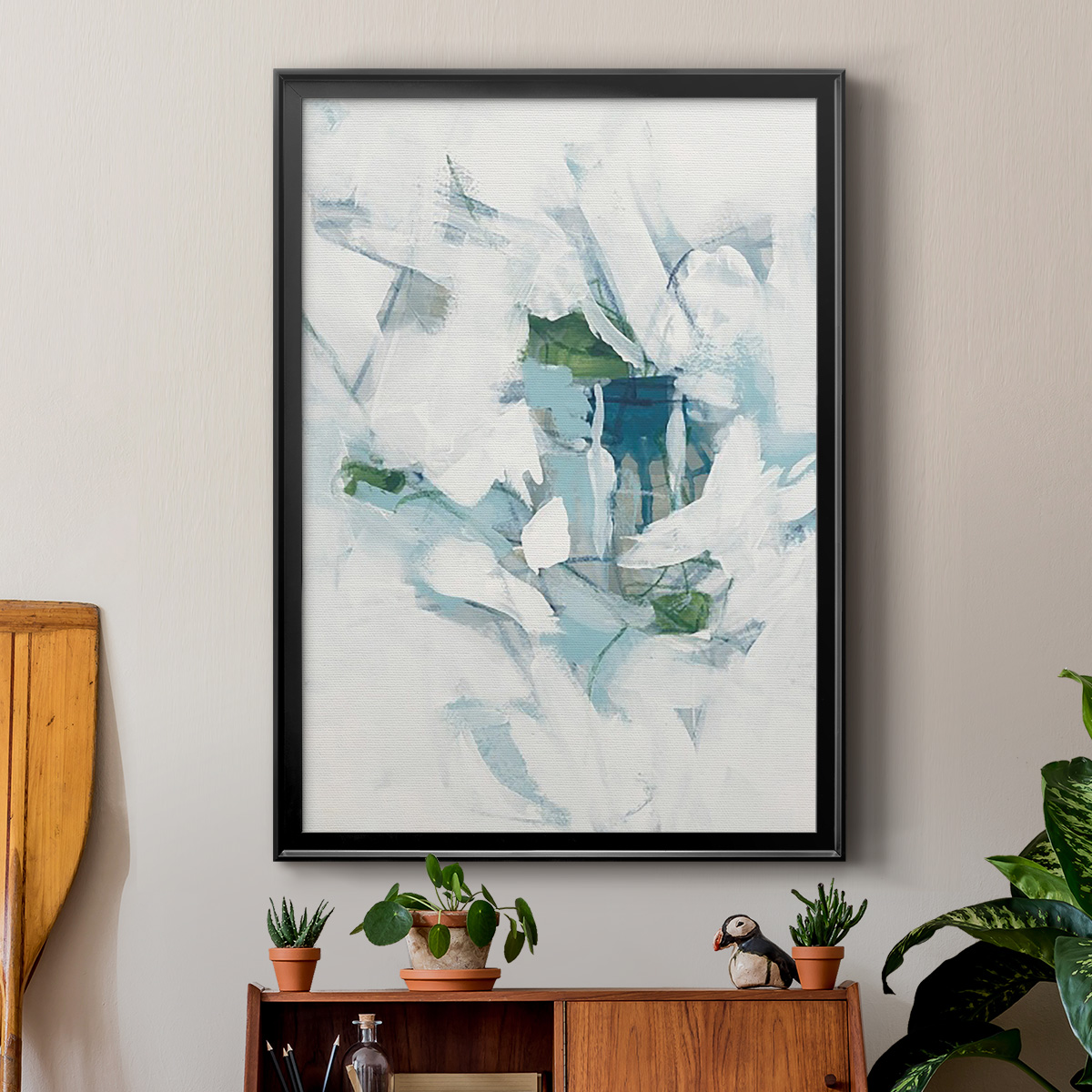 Ice Cavern III Premium Framed Print, in Gold, Black, or Silver - Ready to Hang